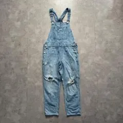 龍 様専用GAPギャップデニムダメージ加工オーバーオールアメカジヴィンテージ