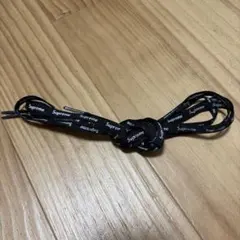 正規品✨supreme シューレース　ブラックのサムネイル