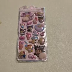 サンリオぷっくりシール