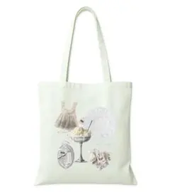 mieya mieya TEA LOG TOTE -MINT-
