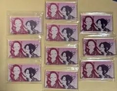 鬼滅の刃 原画展 アクリルキーホルダー 胡蝶姉妹 10点セット