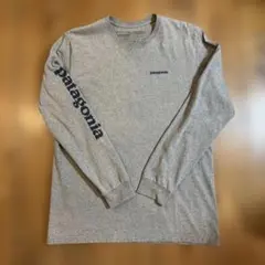 パタゴニア　ロングTシャツ　M グレー