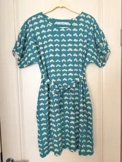 marimekko ウニッコピンク　七分袖チュニックワンピースL marimekko ウニッコピンク 七分袖チュニックワンピースL - メルカリ