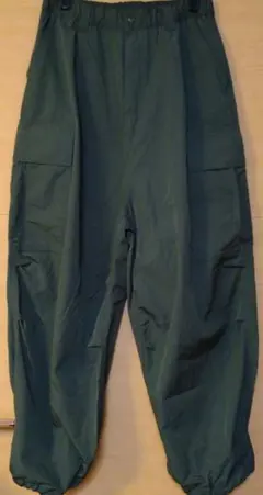FREAK'S STORE カーキ　ワイドカーゴパンツ M
