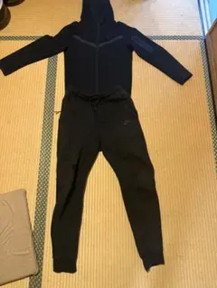 Nike ブラック フード付きパーカー xsスウェットパンツsセットアップ