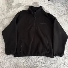 GAP ブラック フリースジャケット