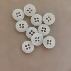 アイボリー4穴ボタン120個セット