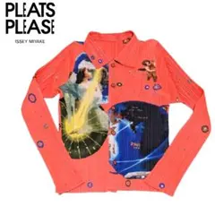 プリーツプリーズ pleats please ブラウス D (傷や汚れあり)】PLEATS PLEASE プリーツプリーズ イッセイミヤケ