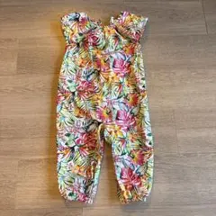 next baby 花柄ロンパース　12M-18M