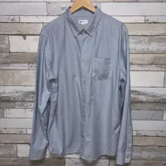 GAP オックスフォード BDシャツ L サックスブルー