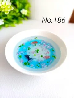 レジンアートNo.186☆金魚☆置物☆小物入れ☆ハンドメイド