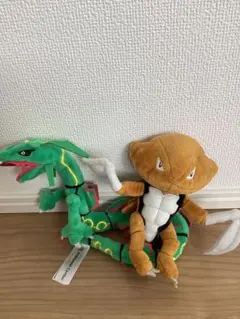 ポケモンセンター　レックウザ　ぬいぐるみ セット