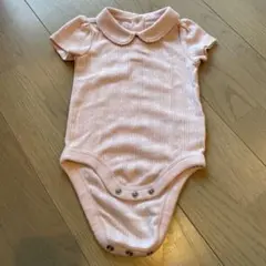 baby GAP 襟付きロンパース 3-6ヶ月 ピンク