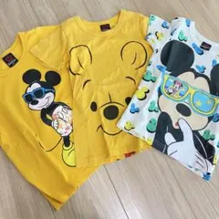 【超美品】BABYDOLL ミッキーマウス プーさんTシャツ 120
