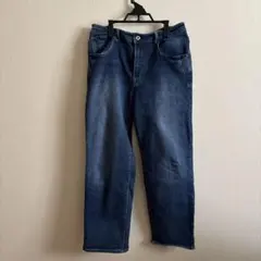 Cepo ストレートデニムパンツ 青