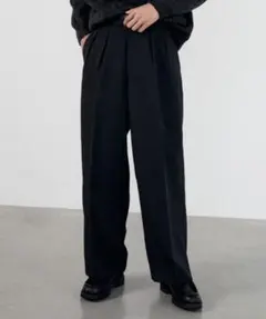 WYM LIDNM GABA WIDE TUCK SLACKS