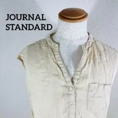 JOURNAL STANDARD リネン ベージュ ノースリーブワンピースのサムネイル