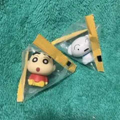 クレヨンしんちゃん プチっとすわりマス ミニフィギュア 2体セット
