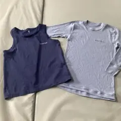 モンベル　ノースリーブ・長袖　インナー　130 140 ポリエステル