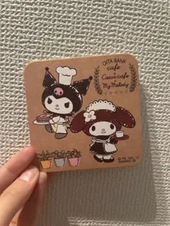 非売品 クロミ マイメロディ コースター OITA BANK cafe サンリオ