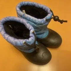 IGNIO イグニオ スノーブーツ ボア 雪遊び スキー 青 ブルー 19㎝