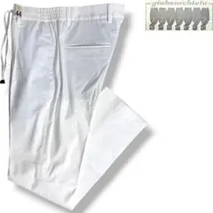 J6016新品 ジャブスアルキヴィオ 22SSマサッチョリラックスパンツ 白44のサムネイル