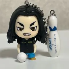 東京リベンジャーズ　ラウンドワン　ミニフィギュアストラップ　場地圭介