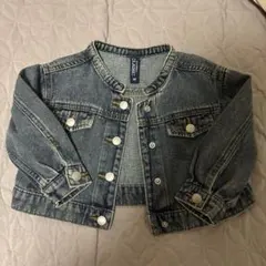 デニムジャケット 90cm インディゴブルー