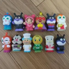 アンパンマン　指人形　フィギュア　12体セット
