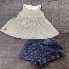 ラルフローレン  ワンピース　ノースリーブ　80 12M