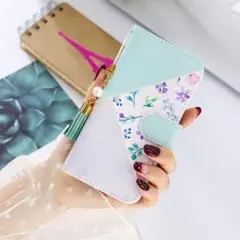 【iPhone 13 Pro Max 用】ケース 手帳型　花柄　かわいい