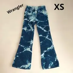 最終価格❗Wrangler ブーツカットデニム ブリーチ加工 90s タイダイのサムネイル