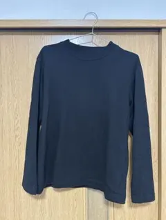 THE SHOP TK ボーダー　長袖　ブラック　黒　Lサイズ