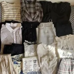 Ｓ〜M レディース春夏服　まとめ売り　ブランド服多数 ミニスカートカーディガン他