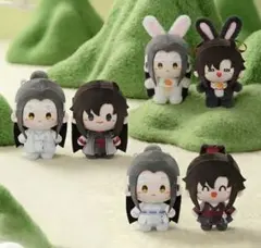 魔道祖師 公式 魏無羨 藍忘機 12cmぬいぐるみ6体セット　確認用2 魔道祖師 公式 魏無羨 藍忘機 12cmぬいぐるみ6体セット 確認用2 - メルカリ