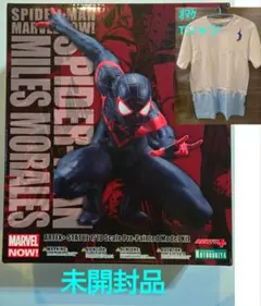 ○ スパイダーマン マイルズ・モラレス/ARTFX+ フィギュア＋オマケTシャツ