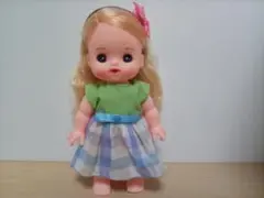 3,メルちゃん　ソランちゃん服　ノースリーブワンピース