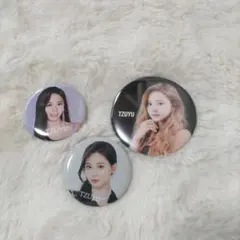 TZUYU 缶バッジ 3点セット