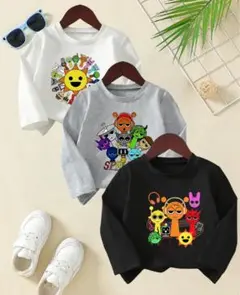 スプランキー　長袖Tシャツ　３枚セット　98〜110cm