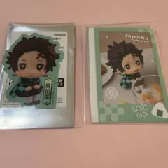 鬼滅の刃　るかっぷ　原宿　ダイカットステッカー　すなっぷカード　竈門炭治郎