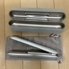 KINUJO ストレートヘアアイロン シルバー