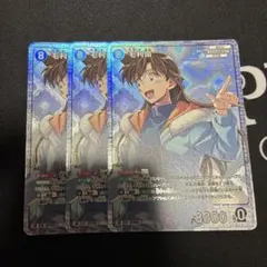 名探偵コナンカード 毛利蘭 SR 3枚 信義の絆 - メルカリ