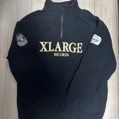 XLARGE ハーフジップ スウェット
