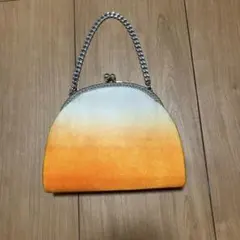 和装用バッグ オレンジ グラデーション 和装小物のサムネイル