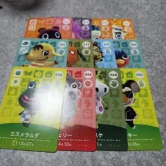 あつ森 amiibo カード エスメラルダ他 8枚セット