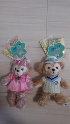 ダッフィー シェリーメイ ぬいぐるみバッジ スプリングヴォヤッジ 2012