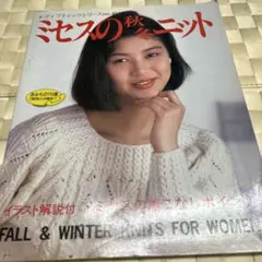 ※156 ミセスの秋冬ニット、レディーブティックシリーズNo.404