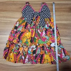 GRAND GROUNDノースリーブワンピース 80-85cm