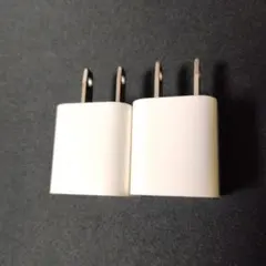 Apple 純正USB充電器 2ポート 5V/1A
