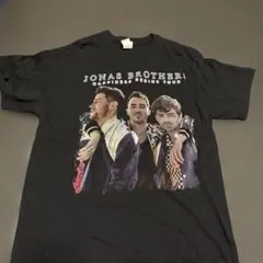 Jonas Brothers ツアーTシャツ ブラック Lサイズ